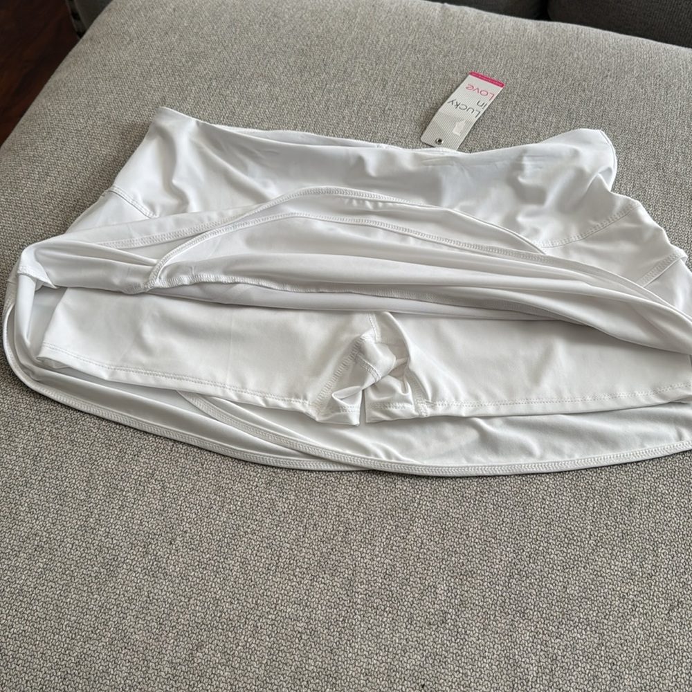 NEW Lucky in Love Scallop Skirt Skort - Picture 11 of 11